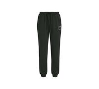 Karl Lagerfeld Pantalón 'Rue St-Guillaume' verde oscuro / blanco 38 verde oscuro / blanco