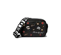 Karl Lagerfeld Paris Maybelle Crossbody, Multi/Negro, Talla única