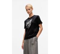Karl Lagerfeld Paris Sketch Street T-shirt Black Talla: XS | Camisetas de Seda Outlet | Mujer | Negro