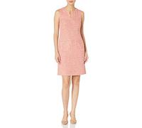Karl Lagerfeld Paris Womens Tweed Shift with Pockets Casual Dress, Clementine, 8 US