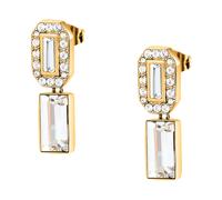 KARL LAGERFELD Pendientes Pendientes Con Critales Colgantes