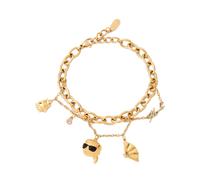 KARL LAGERFELD Pulseras Pulsera con colgantes Ikon