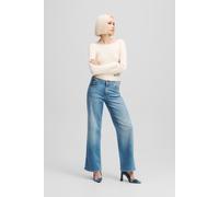 Karl Lagerfeld Relaxed Denim W/ Slit Washed Mid Blue Talla: W27L32 | Pantalones Outlet | Mujer | Azul