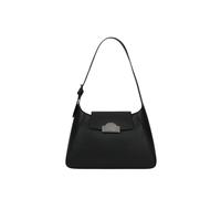 KARL LAGERFELD Sac Bandoulière Métal Zippé Noir, Noir, Taille unique