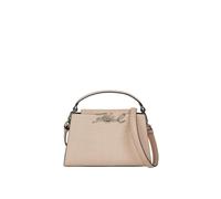 KARL LAGERFELD Sac Bandoulière Signature Mini Croco Cuir Rose Nude, Rose, Taille unique