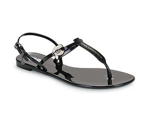 Karl Lagerfeld Sandalias planas JELLY KARL NFT SLING in Negro 35