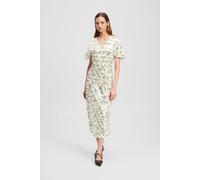 Karl Lagerfeld Satin Dress Scribble Talla: 38 | Vestidos Midi Outlet | Mujer