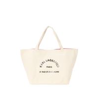 Karl Lagerfeld Shopper 'Rue St-Guillaume' negro / blanco natural One Size negro / blanco natural
