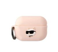 Karl Lagerfeld Silicone NFT Choupette Head 3D Carcasa AirPods Pro 2, Rosa