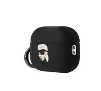 Karl Lagerfeld Silicone NFT Karl Head 3D Carcasa AirPods Pro 2, Negro