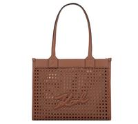 Karl Lagerfeld Skuare Bolsa de compras 32 cm marrón