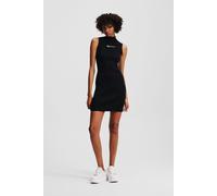 Karl Lagerfeld Sless Mock Neck Knit Dress Black Talla: XS | Mini Vestidos Outlet | Mujer | Negro