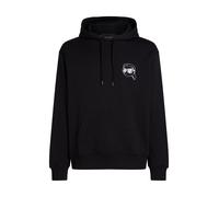 Karl Lagerfeld Sudadera 'IKON' negro / blanco XL negro / blanco