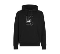 Karl Lagerfeld Sudadera 'Ikon' negro / blanco XS negro / blanco