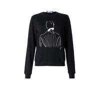Karl Lagerfeld Sudadera 'Karl Lagerfeld x Jorge Parra' negro / blanco S negro / blanco