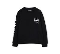 Karl Lagerfeld Sudadera para niño, Color Negro, 6 años