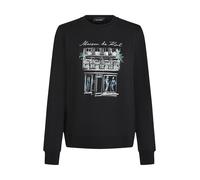 Karl Lagerfeld Sudadera 'PARIS SKETCH STORE' azul claro / verde claro / negro / blanco L azul claro / verde claro / negro / blanco