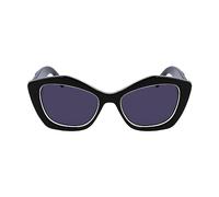 KARL LAGERFELD KL6127S Gafas, Black/White, 52/18/140 para Mujer