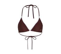 Karl Lagerfeld Top de bikini marrón oscuro / offwhite 80 marrón oscuro / offwhite