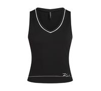 Karl Lagerfeld Top negro / blanco M negro / blanco