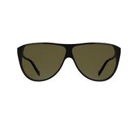 KARL LAGERFELD Unisex Adult Sunglasses KL6227S - Black with Solid Brown Lens