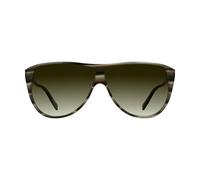 KARL LAGERFELD Unisex Adult Sunglasses KL6227S - Striped Khaki with Gradient Khaki Lens