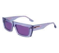 Karl Lagerfeld Unisex KLJ6147S 662 Gafas de sol Inyectado Violeta Violeta Cuadrada Normal