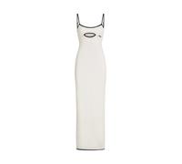 Karl Lagerfeld Vestido de playa ' CROCHET BEACH ' crema / negro 40 crema / negro