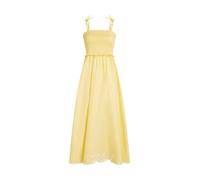 Karl Lagerfeld Vestido de playa 'Signature' amarillo limón / blanco 36 EUR