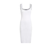 Karl Lagerfeld Vestido de punto 'ESSENTIAL' negro / blanco S negro / blanco