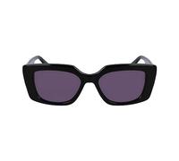 KARL LAGERFELD Women's Sunglasses KL6125S - Black with Solid Grey Lens