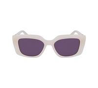 KARL LAGERFELD Women's Sunglasses KL6125S - Milk with Solid Grey Lens
