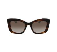 KARL LAGERFELD Women's Sunglasses KL6139S - Striped Brown with Gradient Khaki Lens