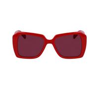 KARL LAGERFELD Women's Sunglasses KL6140S - Red with Solid Wine Lens