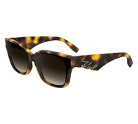Karl lagerfeld women's sunglasses kl6161s - tortoise with gradient bro