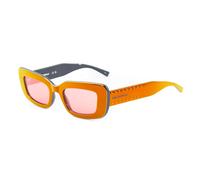 KARL LAGERFELD Women's Sunglasses KL6164S - Mirror Wine with Solid Mirror Pink Lens
