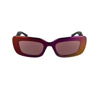 KARL LAGERFELD Women's Sunglasses KL6164S - Mirror Wine with Solid Mirror Pink Lens