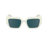 Karl Lagerfeld Mujer Karl Lagerfeld KL6166S 105 Gafas de sol Inyección biológica Blanco Cuadrada Normal