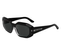 KARL LAGERFELD Women's Sunglasses KL6167S - Black with Solid Smoke Lens