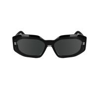 KARL LAGERFELD Women's Sunglasses KL6167S - Black with Solid Smoke Lens