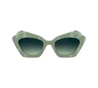 KARL LAGERFELD Women's Sunglasses KL6199S - Sage with Gradient Petrol/Acid Green Lens