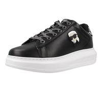 KARL LAGERFELD Zapatillas Deportivas Ikon Kapri Color Negro con Tachuelas Efecto Espejo (Negro, Sistema Tallas Calzado EU, Adulto, Mujer, Números, Mediano, 38)