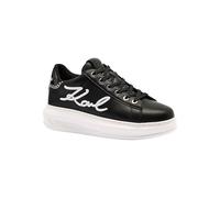 KARL LAGERFELD Zapatillas Deportivas Kapri Signia Bordado Color Negro (Negro, Sistema Tallas Calzado EU, Adulto, Mujer, Números, Mediano, 38)