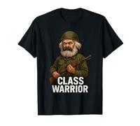 Karl Marx - Class Warrior - Class Guerra - Comunismo Camiseta