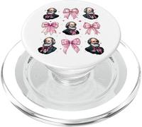 Karl Marx Comunismo Chica Comunista Coqueta Arco Rosa PopSockets PopGrip para MagSafe