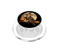 Karl Marx Comunismo Comunista Jack O Lantern Moon Escoba PopSockets PopGrip para MagSafe
