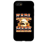 Karl Marx Comunismo Socialismo Comunista 90s Estilo Bootleg Carcasa para iPhone SE (2020) / 7/8
