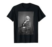 Karl Marx Comunismo Socialismo Comunista Filósofo Izquierda Camiseta gráfica económica