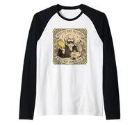 Karl Marx Cuando la Vida te da Limones destruye el capitalismo Camiseta Manga Raglan