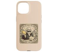 Karl Marx Cuando la Vida te da Limones destruye el capitalismo Carcasa para iPhone 15